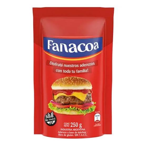 KETCHUP FANACOA 250GR